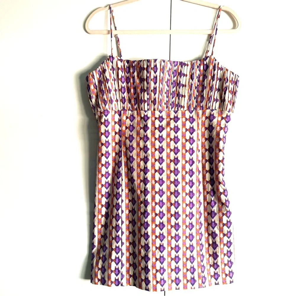 Anthropologie Maeve Ophelia Sleeveless Linen Blend Slim Mini Dress Size 10 NWT - Picture 3 of 11